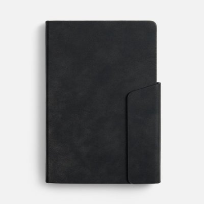 Ежедневник Leadmark, недатированный, черный