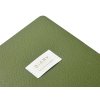 Ежедневник недатированный А5 Verde с нашивкой, зеленый