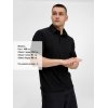 Рубашка поло унисекс Senti, черная