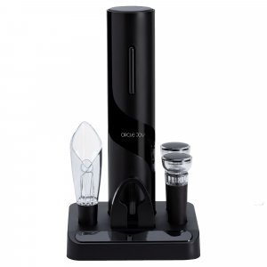 Винный набор Circle Joy Electric Wine Bottle Opener, черный