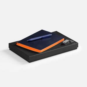 Набор Doppio Memory, синий с оранжевым