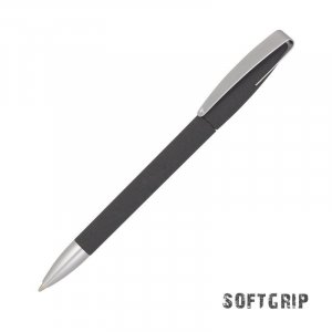 Ручка шариковая COBRA SOFTGRIP MM, цвет черный