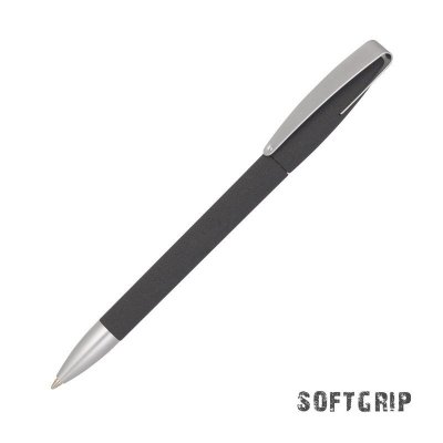 Ручка шариковая COBRA SOFTGRIP MM, цвет черный