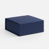 Коробка складная Quadra Fold, темно-синяя