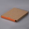 Ежедневник недатированный Solas, формат А5, с магнитом, оранжевый, кремовый блок в линейку