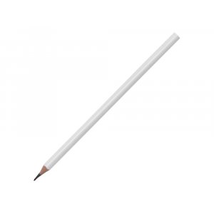 Трехгранный карандаш Conti из переработанных контейнеров, белый