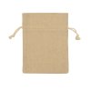 Мешочек подарочный, лен, средний, натуральный