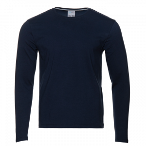 Футболка унисекс с длинным рукавом STAN хлопок/эластан 180, 35, Т-синий Футболка унисекс с длинным рукавом STAN хлопок/эластан 180, 35, Т-синий