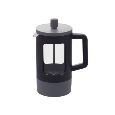 Френч-пресс Double Tone, черный-серый