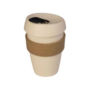 Стакан из пшеничного волокна с двойными стенками Pino, черный Стакан из пшеничного волокна с двойными стенками Pino, черный