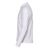 Рубашка поло мужская STAN длинный рукав хлопок/полиэстер 185, 104S, Белый