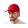 Бейсболка Kansas, красный