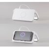 Лампа складная "Smart Light" с беспроводным (10W) зарядным устройством и подставкой для смартфона, цвет белый