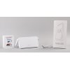 Лампа складная "Smart Light" с беспроводным (10W) зарядным устройством и подставкой для смартфона, цвет белый