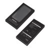 Беспроводное зарядное устройство "ShineMax SOFTTOUCH", 10000 mAh с подсветкой логотипа и цифровым индикатором заряда, цвет черный