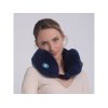 Подушка для путешествий со встроенным массажером Massage Tranquility Pillow, синий