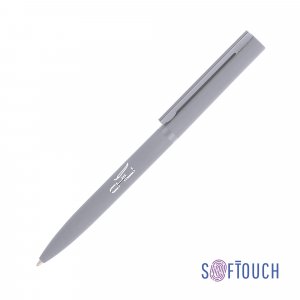 Ручка шариковая "Sirius", покрытие soft touch, цвет серый