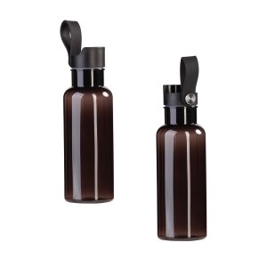 Бутылка для воды "Ариэль" 600 мл, цвет черный