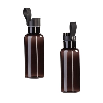 Бутылка для воды "Ариэль" 600 мл, цвет черный