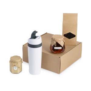 Подарочный набор Tea Cup Superior Honey 2.0, белый Подарочный набор Tea Cup Superior Honey 2.0, белый