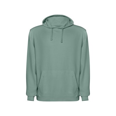 Толстовка с капюшоном KENIA унисекс, сине-зеленый выстиранный