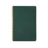 Бизнес тетрадь на гребне А5 Pragmatic, 60 листов в клетку, зеленый