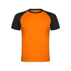 Спортивная футболка Indianapolis мужская, неоновый оранжевый/черный