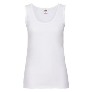 Майка женская "Lady-Fit Valueweight Vest", белый,XL, 97% хлопок,3%полиэстер, 165 г/м2