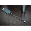 Ремешок-держатель для телефона с зарядным кабелем USB-C - USB-C Lany Wristband Charge Eco, серый
