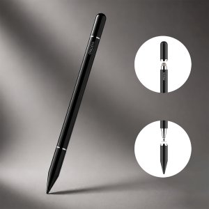 Стилус универсальный Pro Stick для планшетов и смартфонов, черный, Deppa