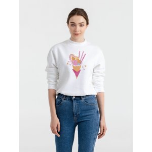 Толстовка «Осака. Каммихин», белая Толстовка «Осака. Каммихин», белая