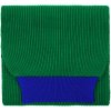 Шарф Snappy, зеленый с синим
