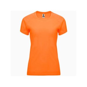 Футболка Bahrain женская, неоновый оранжевый