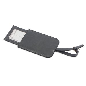 Багажная бирка из PU Fabrizio, серый Багажная бирка из PU Fabrizio, серый