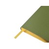 Ежедневник недатированный А5 Verde с нашивкой, зеленый