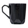 Кружка с гранями Amery, 310мл, черный глянцевый