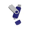 USB/micro USB-флешка 2.0 на 16 Гб Квебек OTG, синий