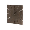 Часы деревянные Olafur квадратные, 28 см, шоколадный