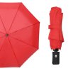 Автоматический противоштормовой зонт Vortex, красный