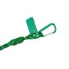 Брелок-веревочка на карабине Trinket, зеленый