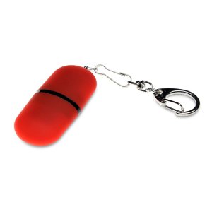 Флешка Goutte Soft-touch на 512 Мбайт, красный Флешка Goutte Soft-touch на 512 Мбайт, красный