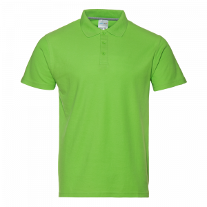 Рубашка поло мужская 04_Ярко-зелёный