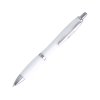 Ручка пластиковая шариковая MERLIN, белый Ручка пластиковая шариковая MERLIN, белый