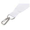 Ланъярд 2 см под сублимацию с карабином и замком обрыва, серебристый