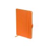 Блокнот А5  City на резинке, оранжевый