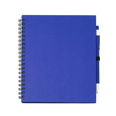 Блокнот Leynax с ручкой, королевский синий