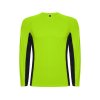 Футболка Shanghai  мужская с длинным рукавом, неоновый зеленый/черный