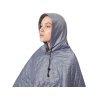 Пончо Cappy с капюшоном на липучке в мешке, серый