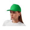 Бейсболка Poly 5-ти панельная 120 гр, зеленый