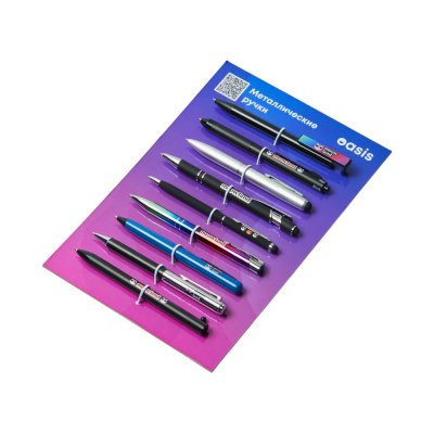 Промо-сет метталических ручек